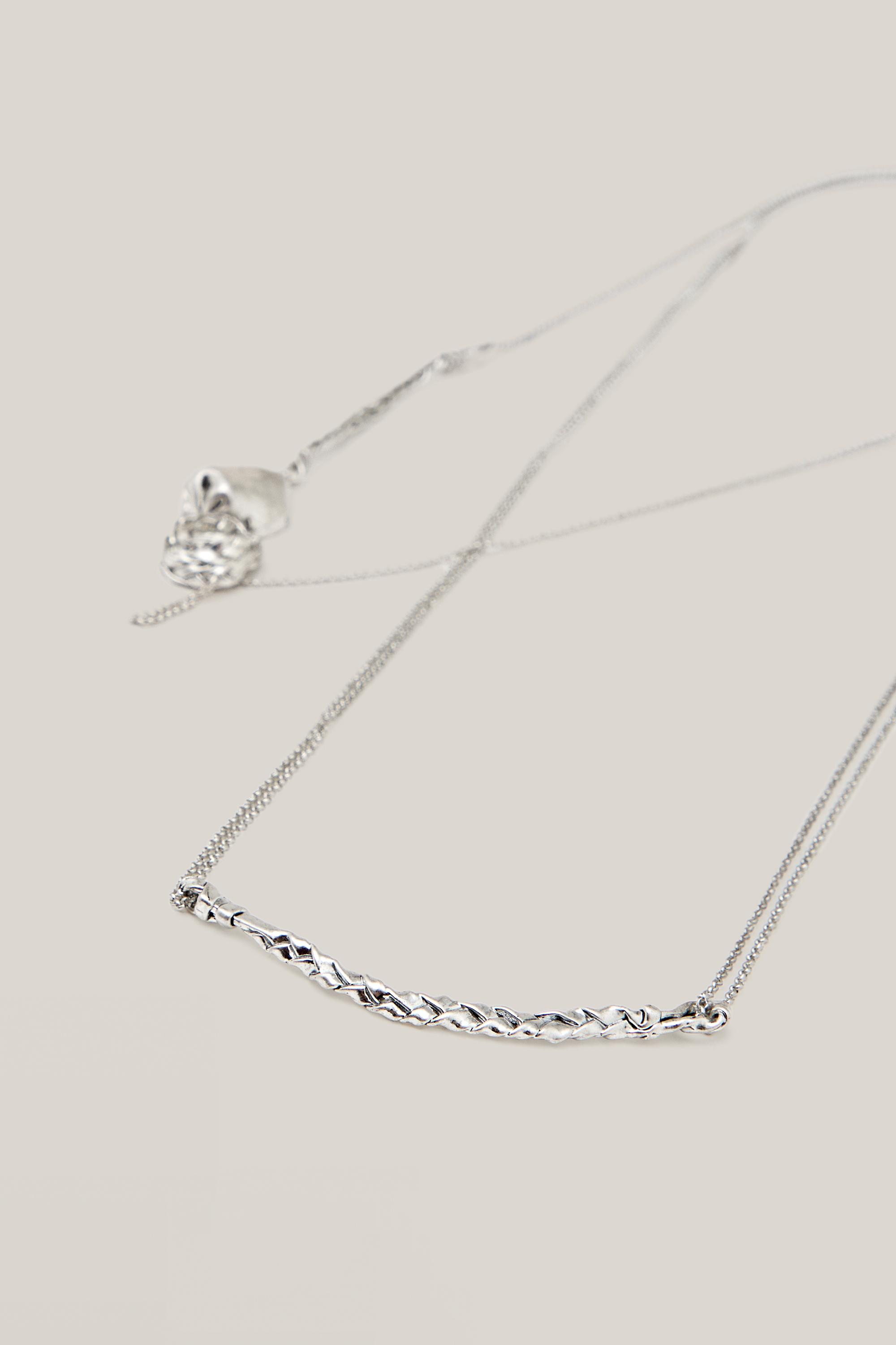 Long multiway basket necklace - LIMITED EDITION
